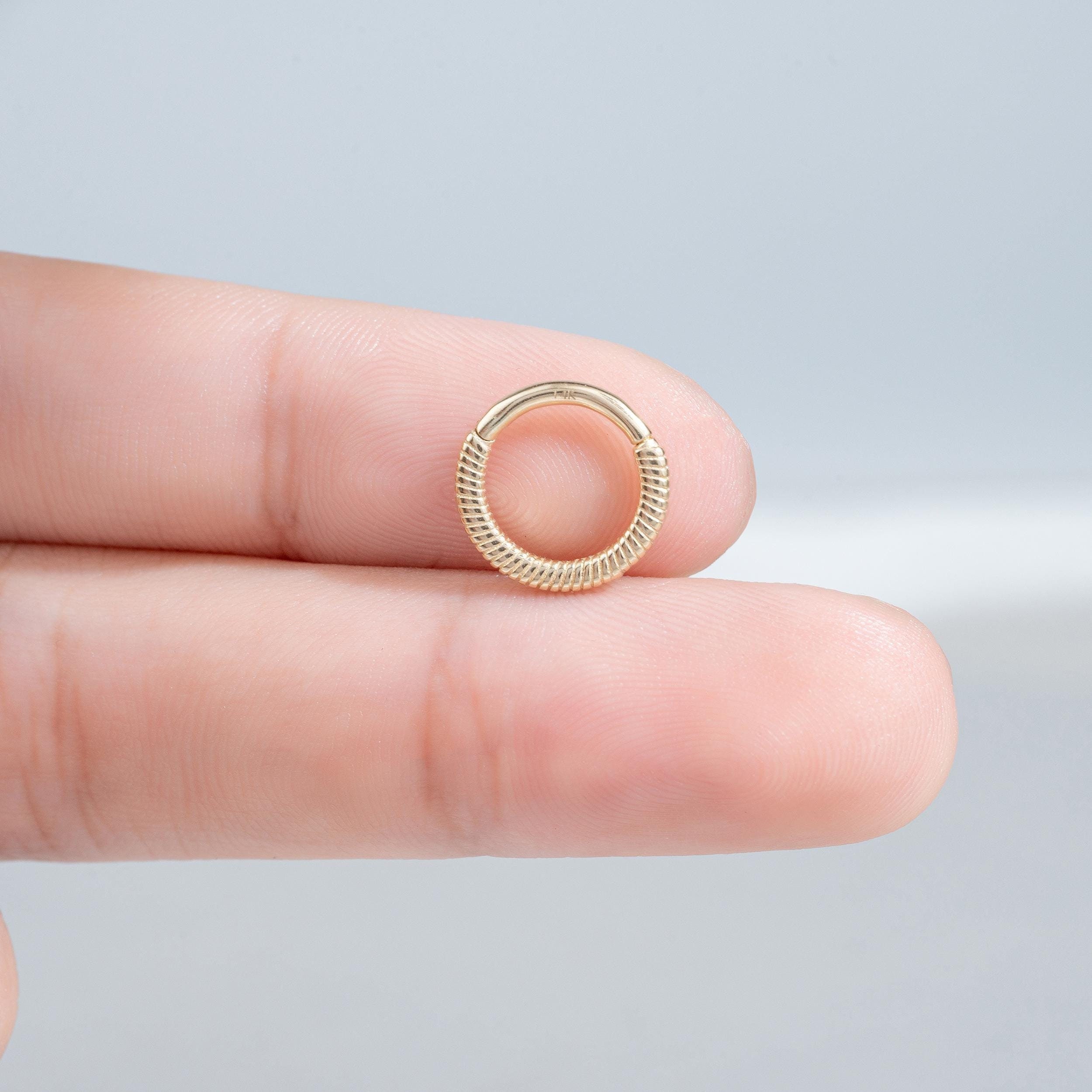 Anello A Micro Segmenti Con Cerniera In Oro 14k, 101,81 - Foto 3