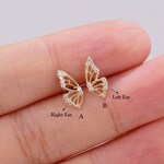 Solid Gold Earrings