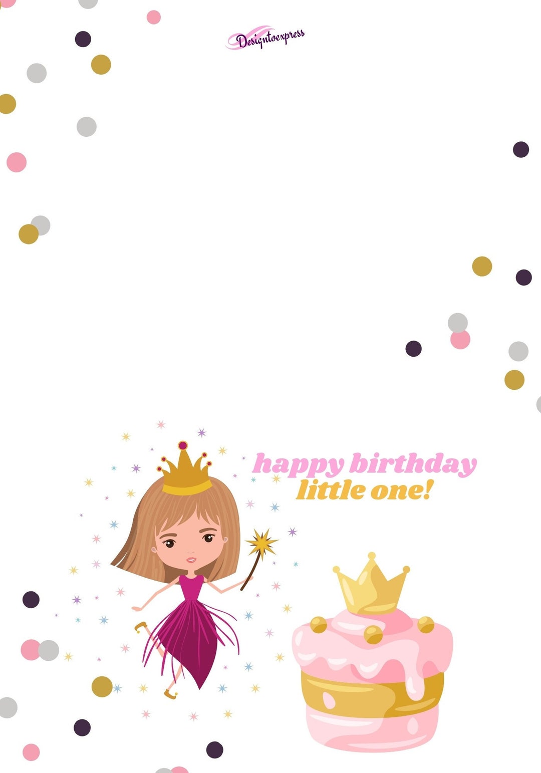 Printable Happy Birthday Greeting Card Instant Download 75 - Etsy