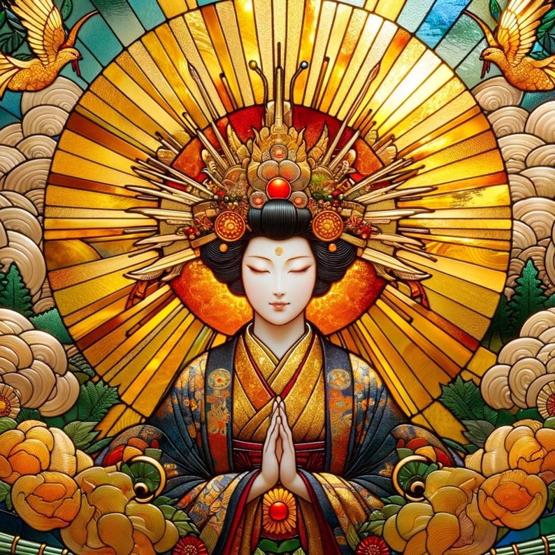 Amaterasu - Shinto Goddess of the Sun Attunement - Etsy