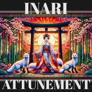 Inari Shinto Deity of Prosperity and Commerce Spirit Attunement