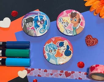 Mlp background six fanart my little pony pins Octavia vinyl scratch derpy hooves dr hooves Lyra heartstrings bon bon sweetie drops