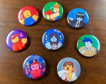 Forsaken Roblox button pins survivors