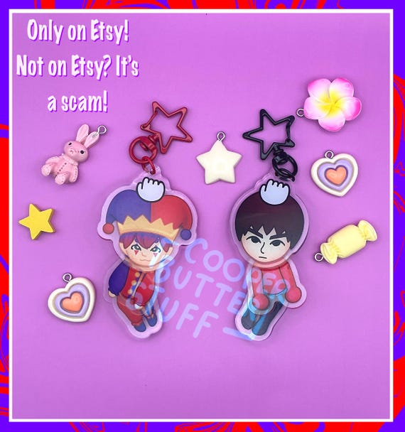 Swinging Tomodachi Life Keychains Living the Dream Hugh Morris