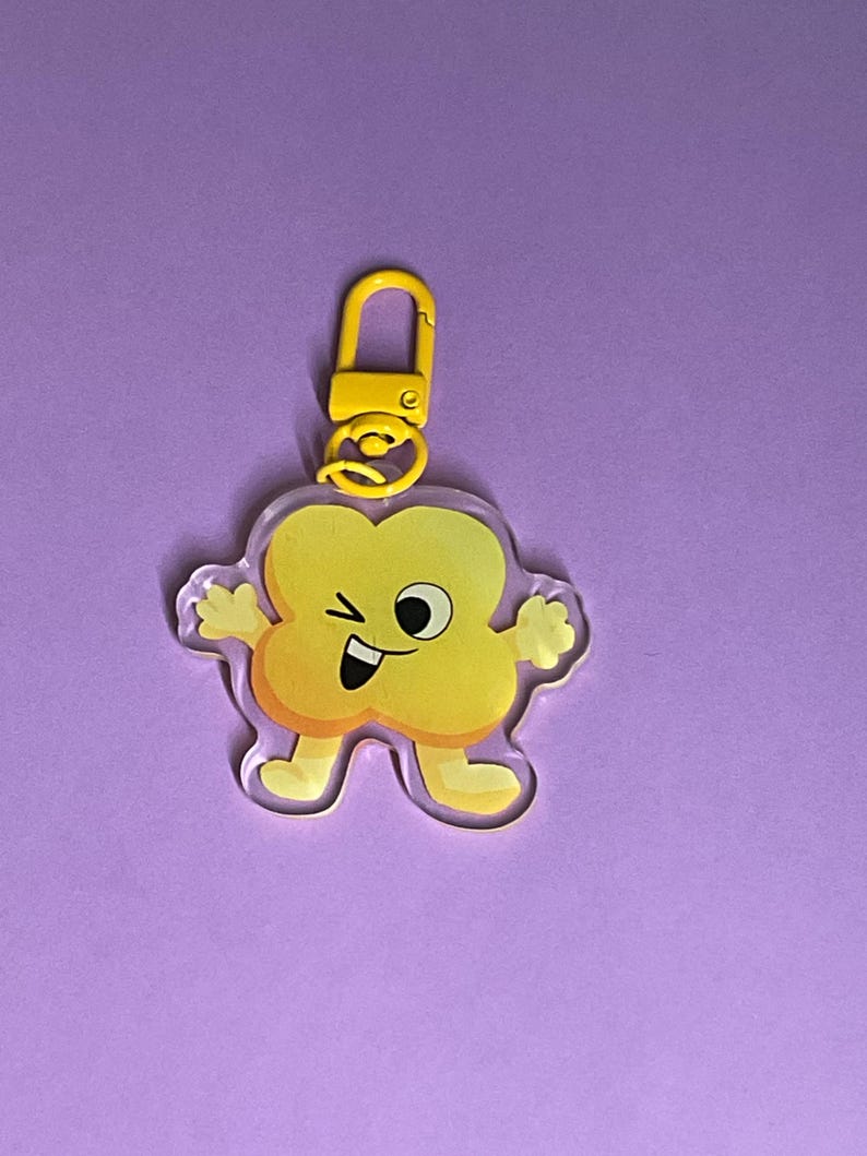 Bfb BFDI Keychains Object Show Four X Two - Etsy