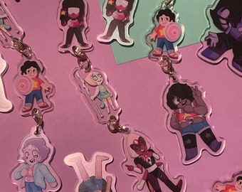 Steven universe keychain dangles Cartoon Network su