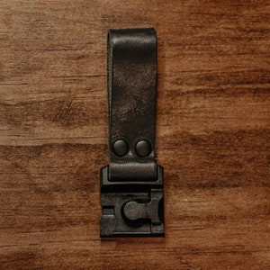 Leather Magnetic Fidlock Keychain Belt Mount