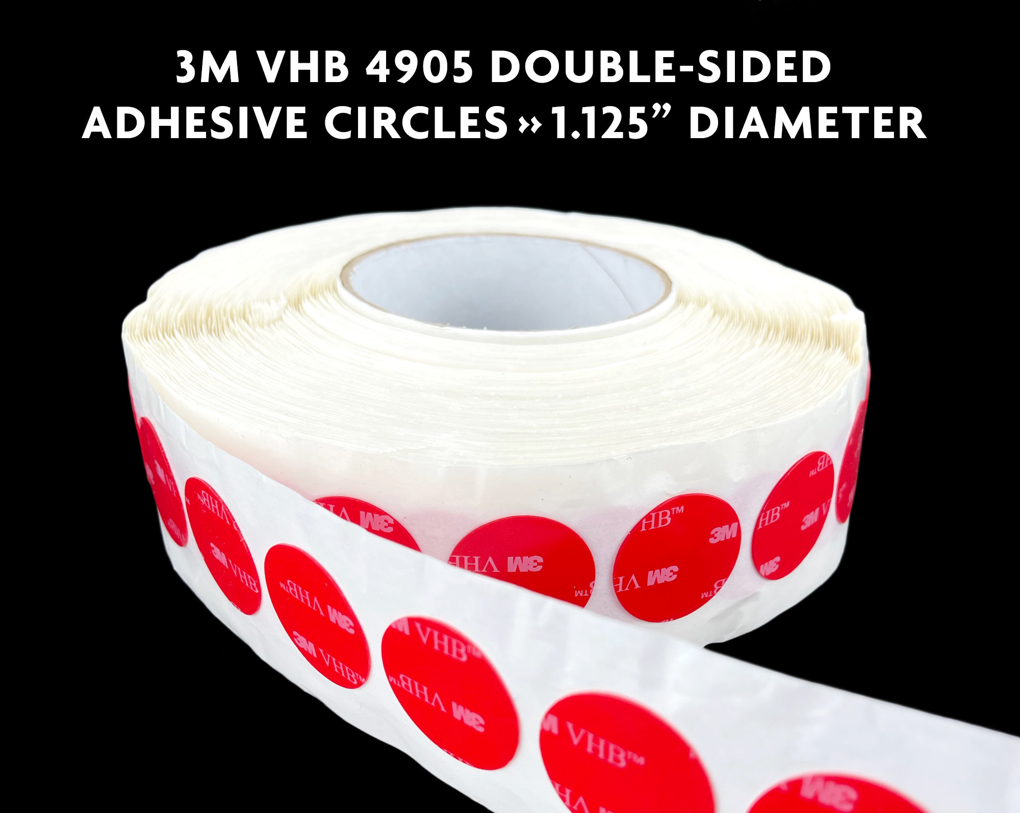 3M VHB 4905 8.5x11 Double Sided Strong Adhesive 0.5mm thickness Clear  Transparent Sheets