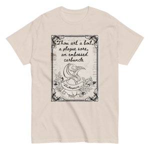 Boil, Plague Sore, Embossed Carbuncle! Shakespearean Insult - Men&#39;s classic tee