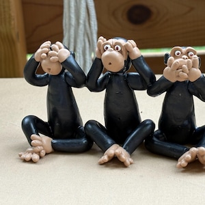 See No Evil Hear No Evil Speak No Evil monkeys