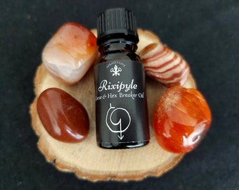 Hekatean Curse & Hex Breaker Dressing Oil - Rixipyle, Breaker of Chains, Hecate, Hekate, Witch, Witchcraft, Condition oil