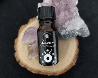 Hekatean Psychic Vision Dressing Oil - Daeira, Intuition, Meditation, Third Eye, Hecate, Hekate, Witch, Witchcraft, Condition oil
