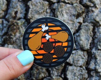 Grilling Sticker