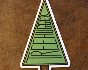 Tree Hugger Sticker