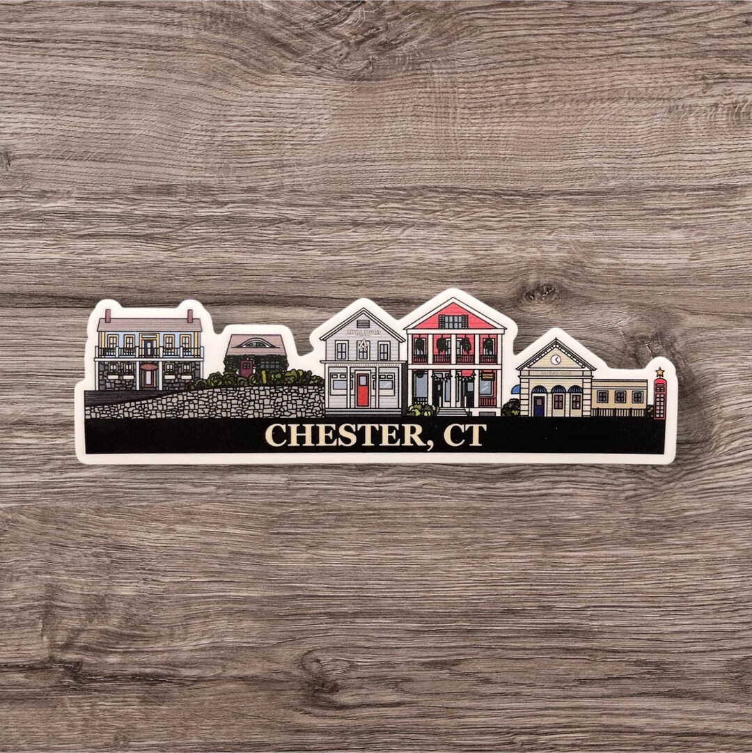 Chester Downtown Sticker 2 - Etsy