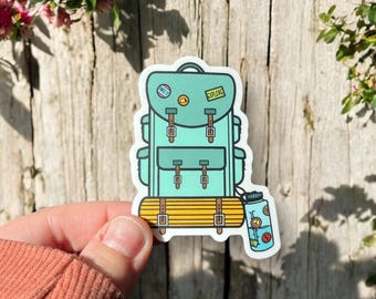 Backpacker / Hiker Sticker