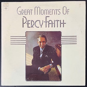 Vintage Vinyl - Percy Faith - Great Moments of Percy Faith – Jazz – Easy Listening – 1976 - Columbia - VG+ / Vinyl Album.