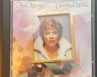 Vintage CD - Anne Murray - Christmas Wishes -  1990 - Pop - Christmas- Capitol Records - CDP7 46319 2 - VG+