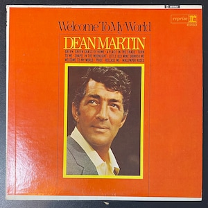 Vintage Vinyl - Dean Martin - Welcome To My World - Pop/Folk/Country - RS 6250 - Columbia Records - 1967 - VG+ Vinyl Album