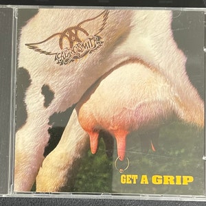 Vintage CD - Aerosmith - Get A Grip -  1993 - Hard Rock/Rock - Geffen Records - VG+