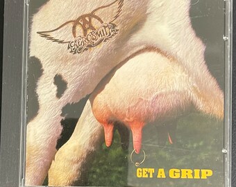 Vintage CD - Aerosmith - Get A Grip -  1993 - Hard Rock/Rock - Geffen Records - VG+