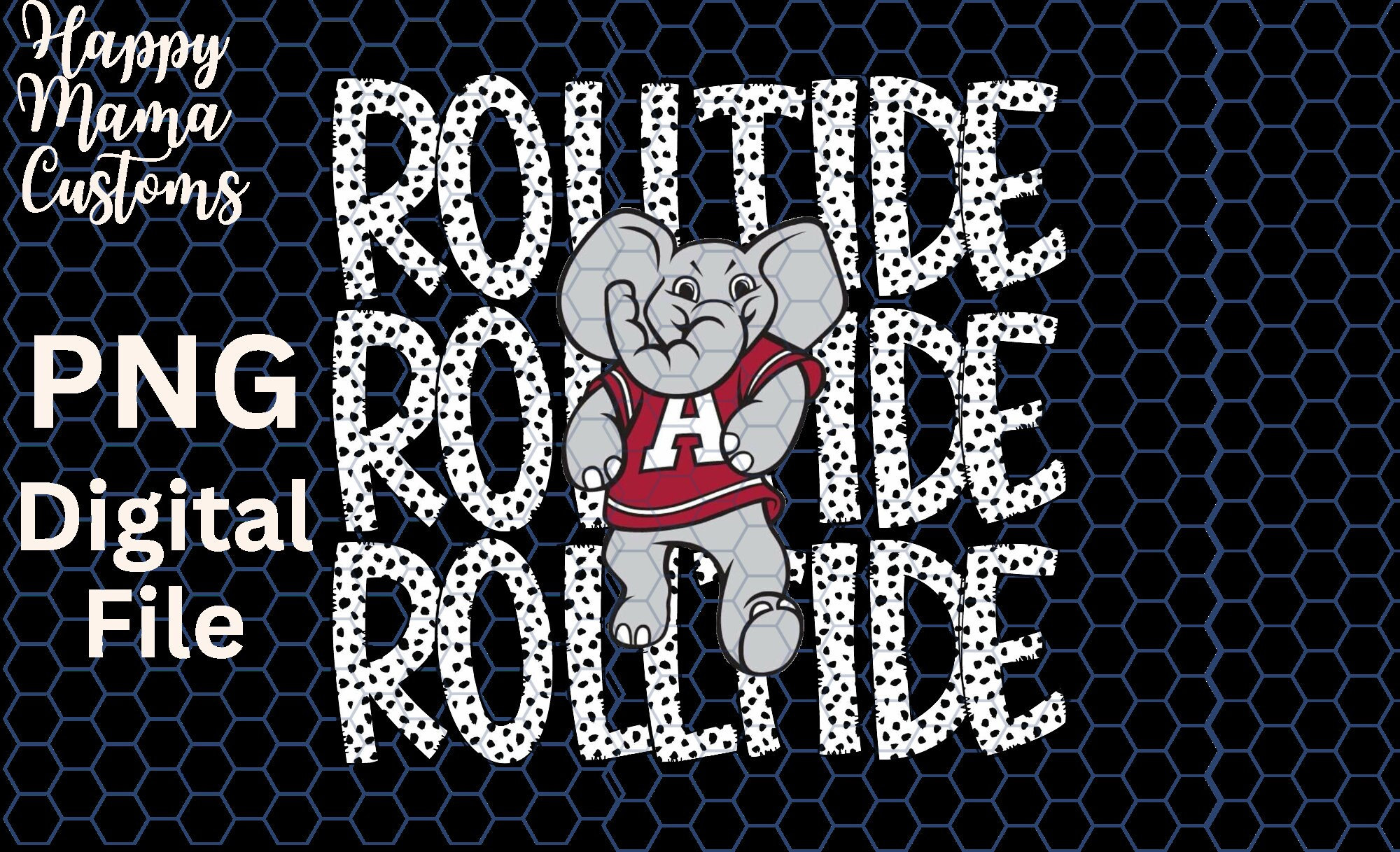 Rolltide PNG, rolltide digital files, alabama png, alabama digital file
