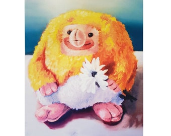 Proboscis Monkey Plush Print