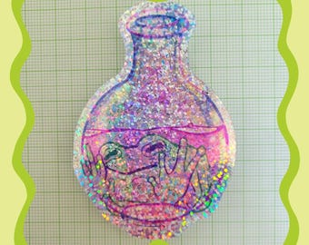 Holographic Potion Frog