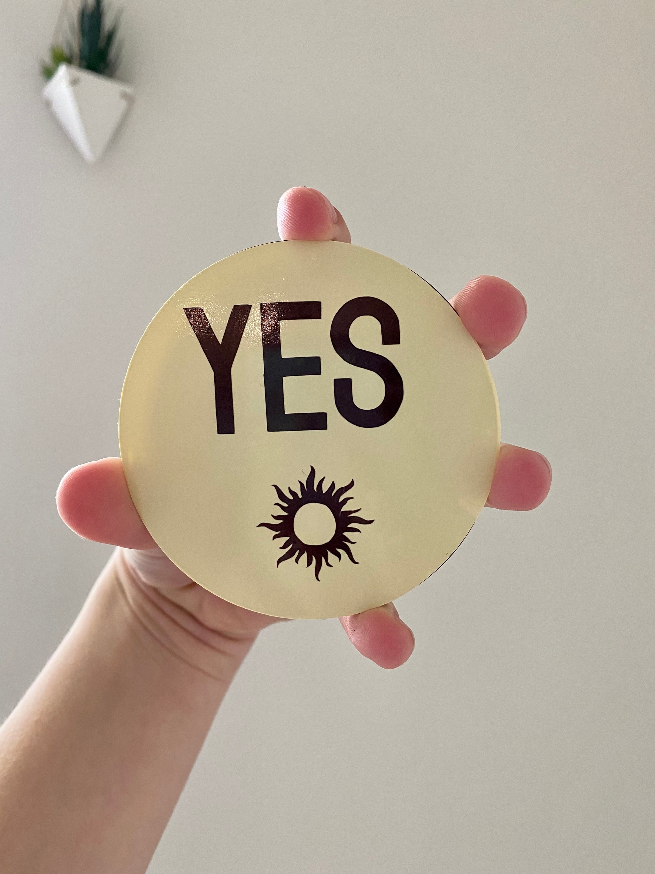 Sun & Moon Yoga Consent Cards | Set of 4 Neutral Colored Hands-On Adjustment Card | Yoga Teacher Tools | Pilates Instructor Cards