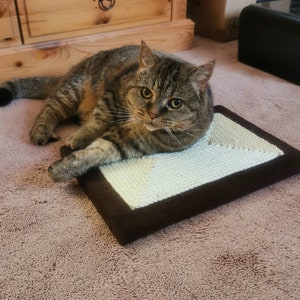 Cat Scratch Board / Cat Scratch Pad / Cat Scratch Mat - Vegan Friendly by Playtime4pets