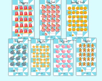 Paquete de retos de ahorro para principiantes / 7 rastreadores de ahorro / Kit de inicio para acumular efectivo / Insertos para carpeta de presupuesto (Reino Unido) / Retos de ahorro fáciles