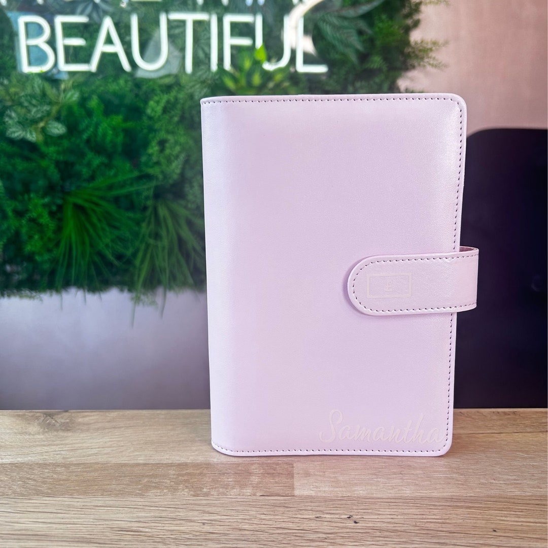 Pink Budget Binder Starter Kit | Personalized A6 Budgeting Bundle ...