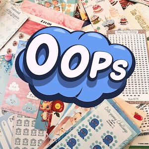 Mystery 'Oops Bundle' Savings Challenge | 8+ Budget Challenges  | Cash Stuffing | A6 Savings Tracker | Budget Binder Insert
