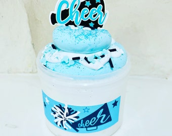 Cheer Gift Ideas Slime Cheerleaders Cheer slimes Cheerleading slimes shop Cheap gifts affordable slime last day of school gifts for kids