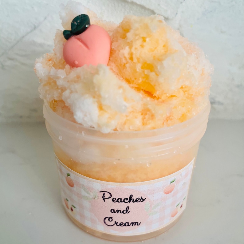 Cloud Cream Peaches N Cream Slime cloud gifts for anxiety best gift ideas for kids affordable birthday gifts for her image 1