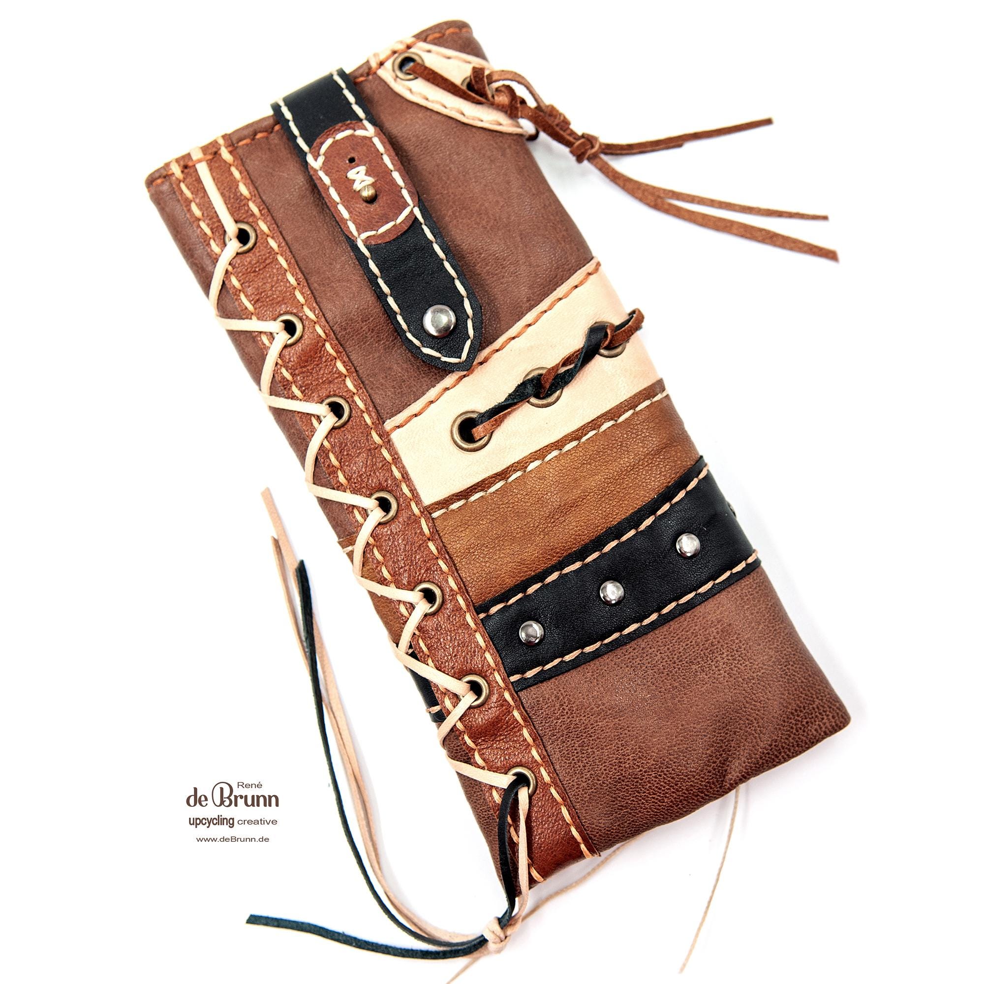 High-end exclusive UPCYCLING mobile phone case, mobile phone cover, mobile phone case made of leather