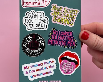 Feminist AF Sticker Sheet