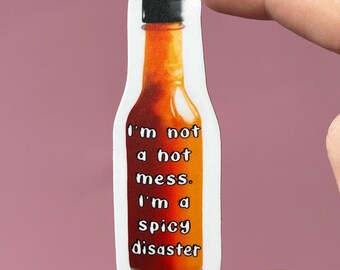 I’m not a hot mess sticker, hot mess mom, hot mess express, mom sticker, mental health sticker, Mother’s Day gift,  gift for mom, funny