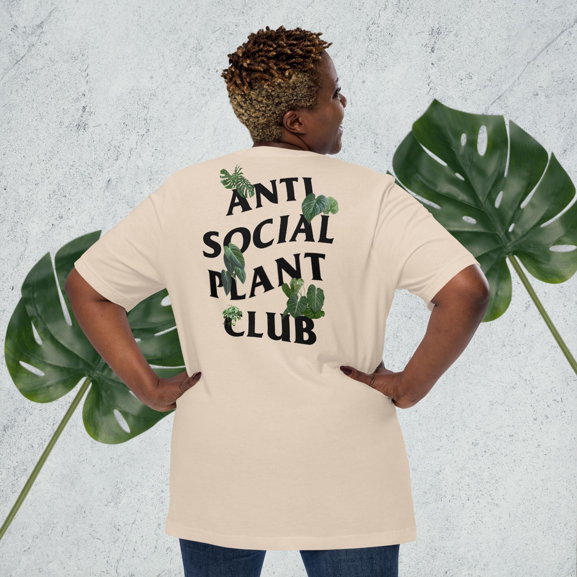 Antisocial Plant Club | Antisocial Tshirt | Plant Club Tshirt | Plant Parenthood | Plant Mom