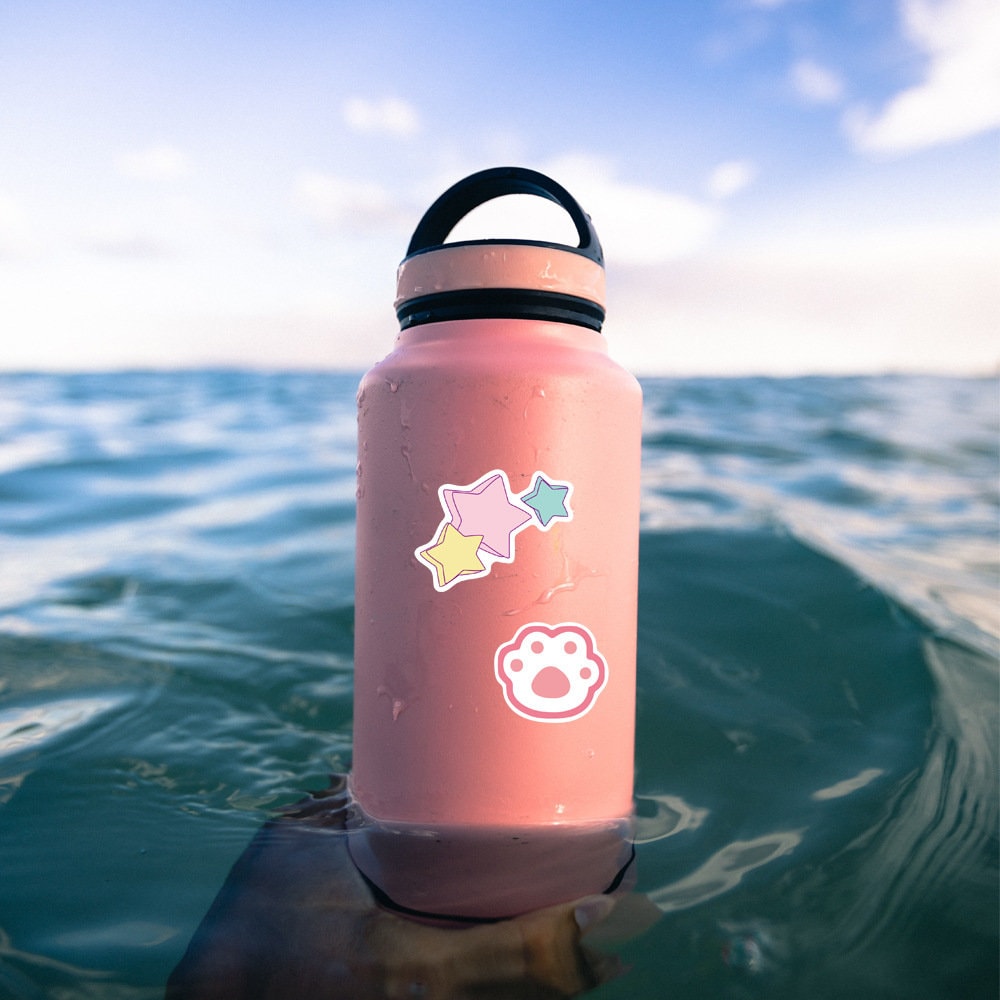 VSCO Stickers for Hydro Flask, Girls Stuff Cute Waterproof Trendy Stickers  for Teens for Waterbottle,Laptop,Phone,Travel Extra Durable 100% Vinyl(35  Pack)