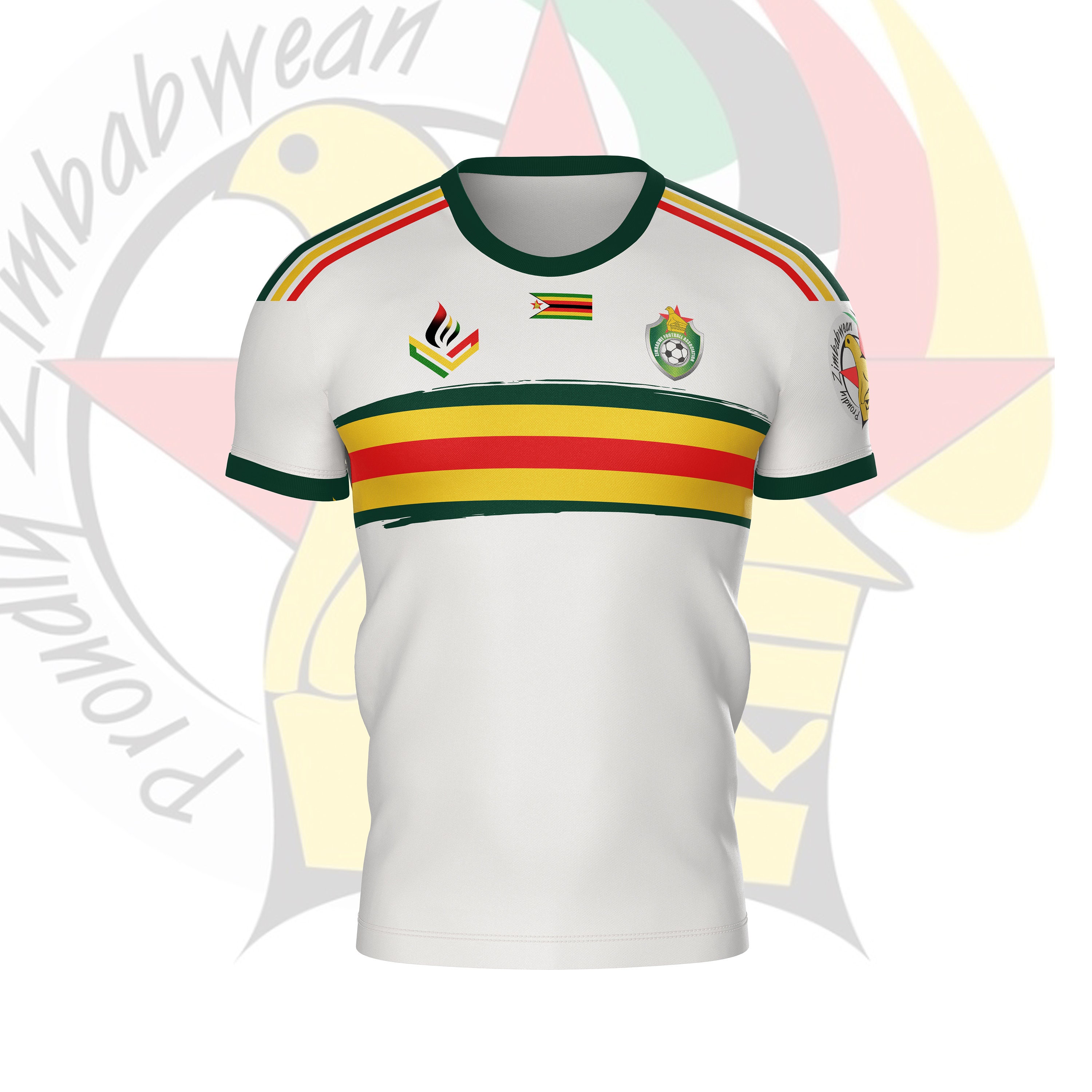 Zimbabwe Soccer (football) Fan Jersey - Etsy