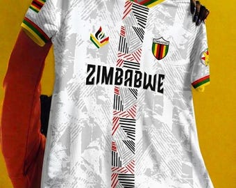Zimbabwe Soccer (Football) Fan Jersey- Mbira Beat