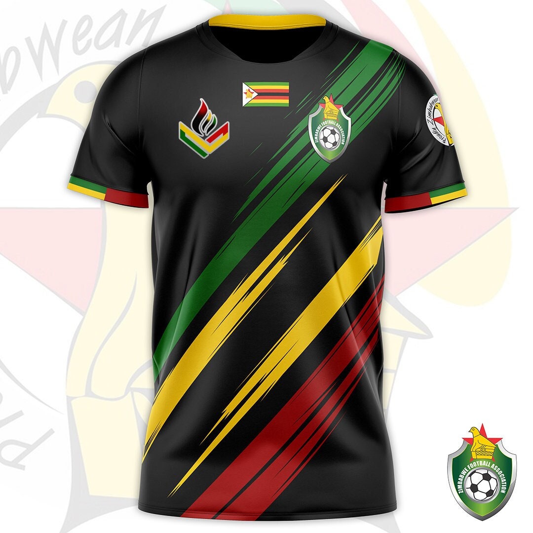 Zimbabwe Soccer Football Jersey Etsy