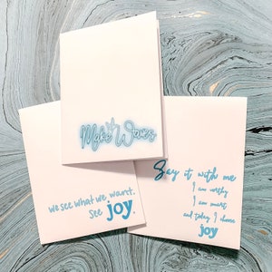 Joy Pack - 3 Blank Cards - JoyyMail