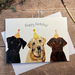 Verjaardagskaart Labrador