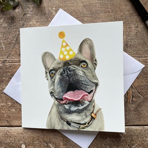 Verjaardagskaart Franse bulldog