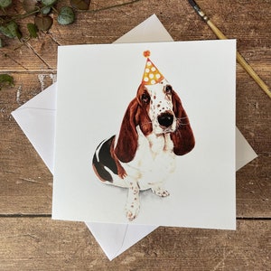 Basset Hound Karte