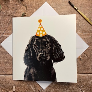 Cocker Spaniel Geburtstagskarte