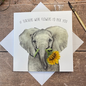 Elefant | Lehrerkarte