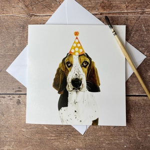 Basset Hound Karte